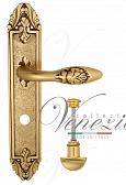 Дверная ручка Venezia на планке PL90 мод. Casanova (франц. золото) сантехническая