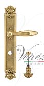 Дверная ручка Venezia на планке PL97 мод. Maggiore (полир. латунь) сантехническая, пов
