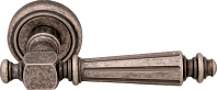 Дверная ручка Melodia мод. Grazia 300V на розетке 50V (античное серебро)