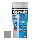Затирка для узких швов Ceresit СЕ33 Comfort серая 2 кг