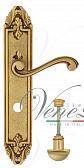 Дверная ручка Venezia на планке PL90 мод. Vivaldi (франц. золото) сантехническая