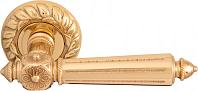 Дверная ручка Melodia мод. Nike 246 на розетке 60мм (полированная латунь)