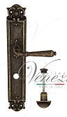 Дверная ручка Venezia на планке PL97 мод. Classic (ант. бронза) сантехническая